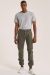 chaki olive cargo jogger baggy pants made in italy 2021