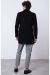 mauro black winter coat palto imperial made in italy 2021 2022