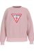 pink sweater guess iconic print