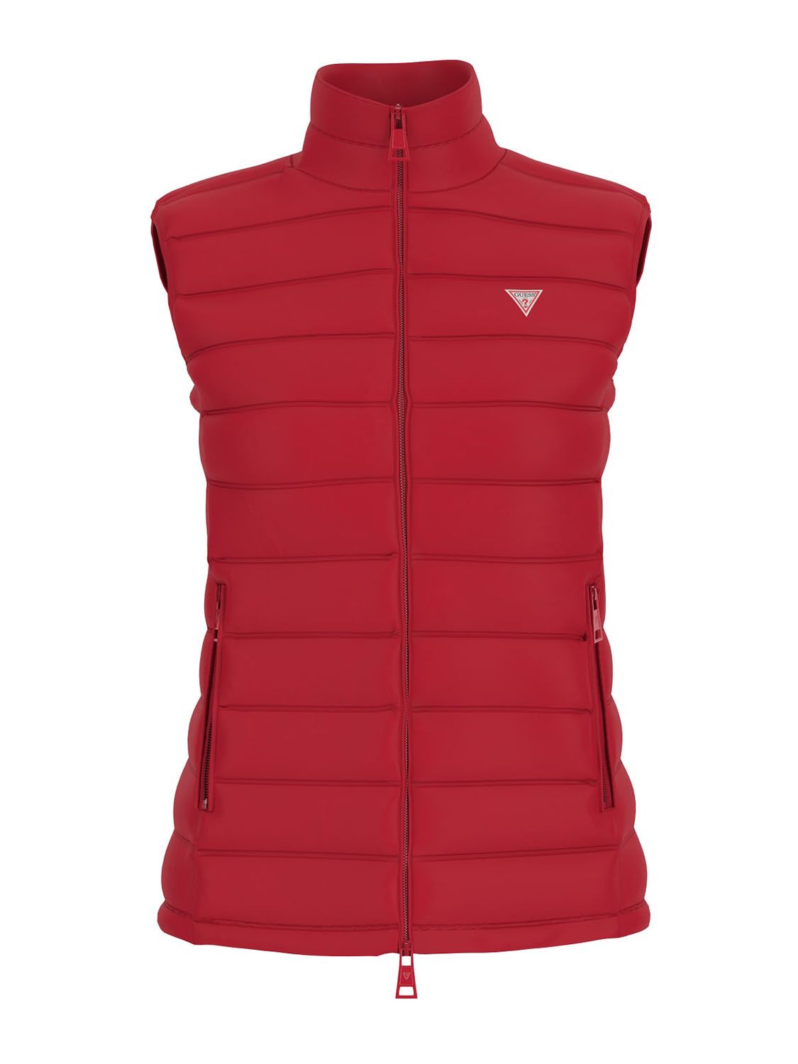 kokkino red vest gileko puffer guess eco guess winter women essentials 2024