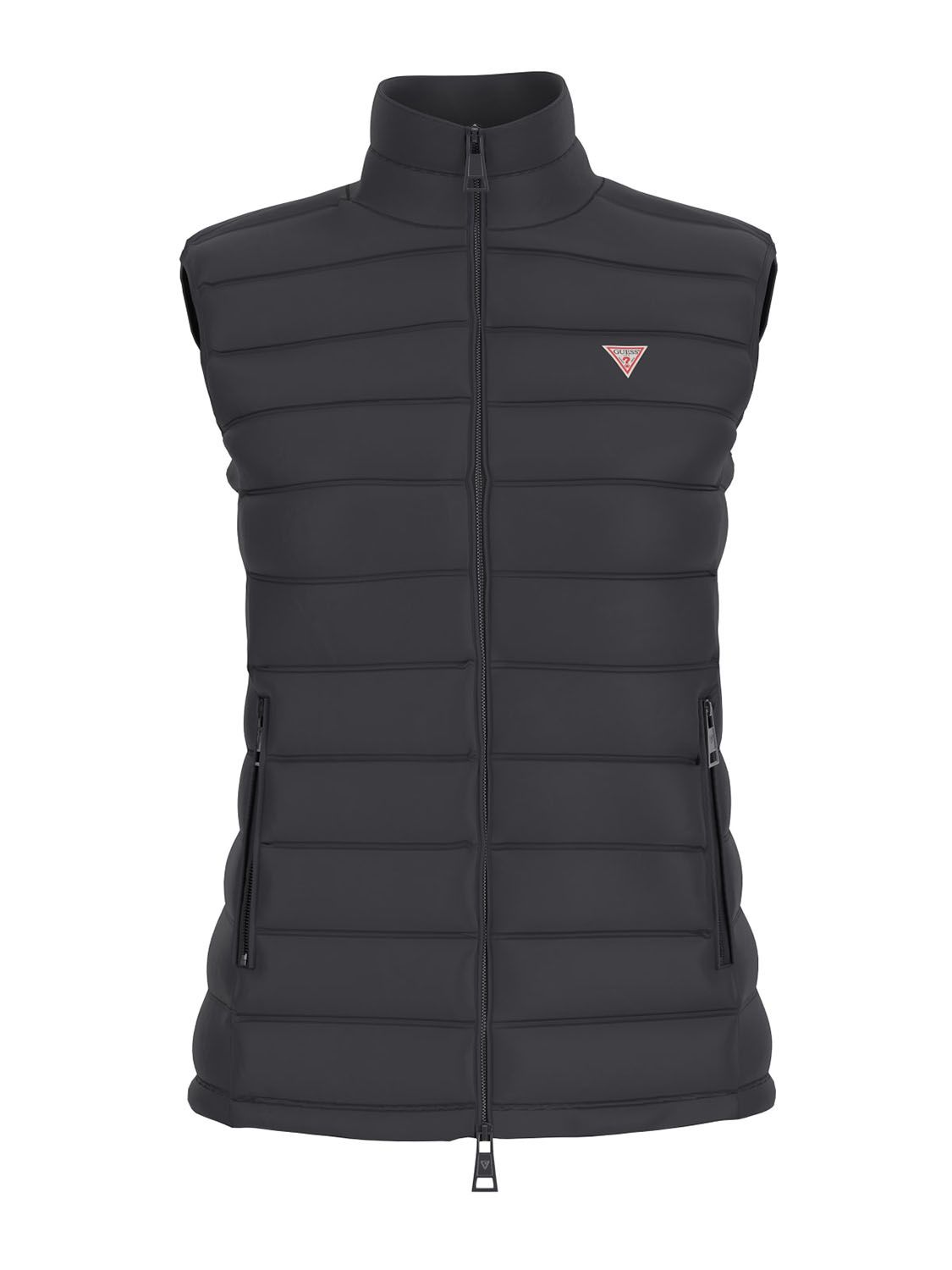 guess vest amaniko puffer guess essentials fall winter woman vests guess eco