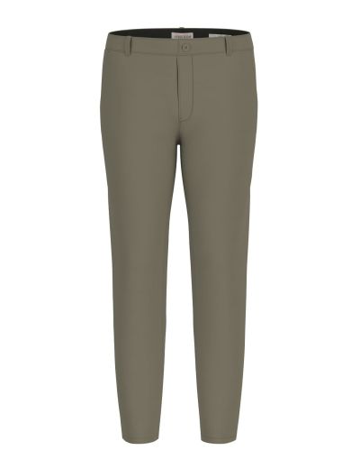 Χακί slim fit chino παντελόνι