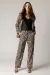 animal print pants women winter pants fall winter collection abito essentials 2024 desiree