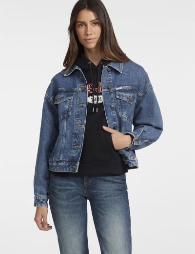 Guess jeans oversize trucker jacket