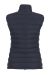 navy blue puffer vest by guess fall winter womens collection