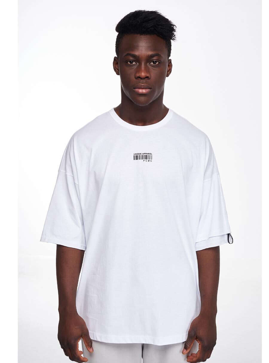 leuko white t-shirt overizes p/coc 2021