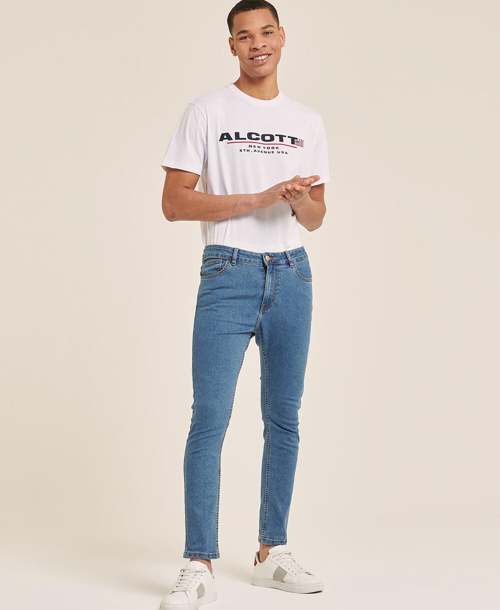alcott blue jeans super skinny & stretch 2021 made in italy