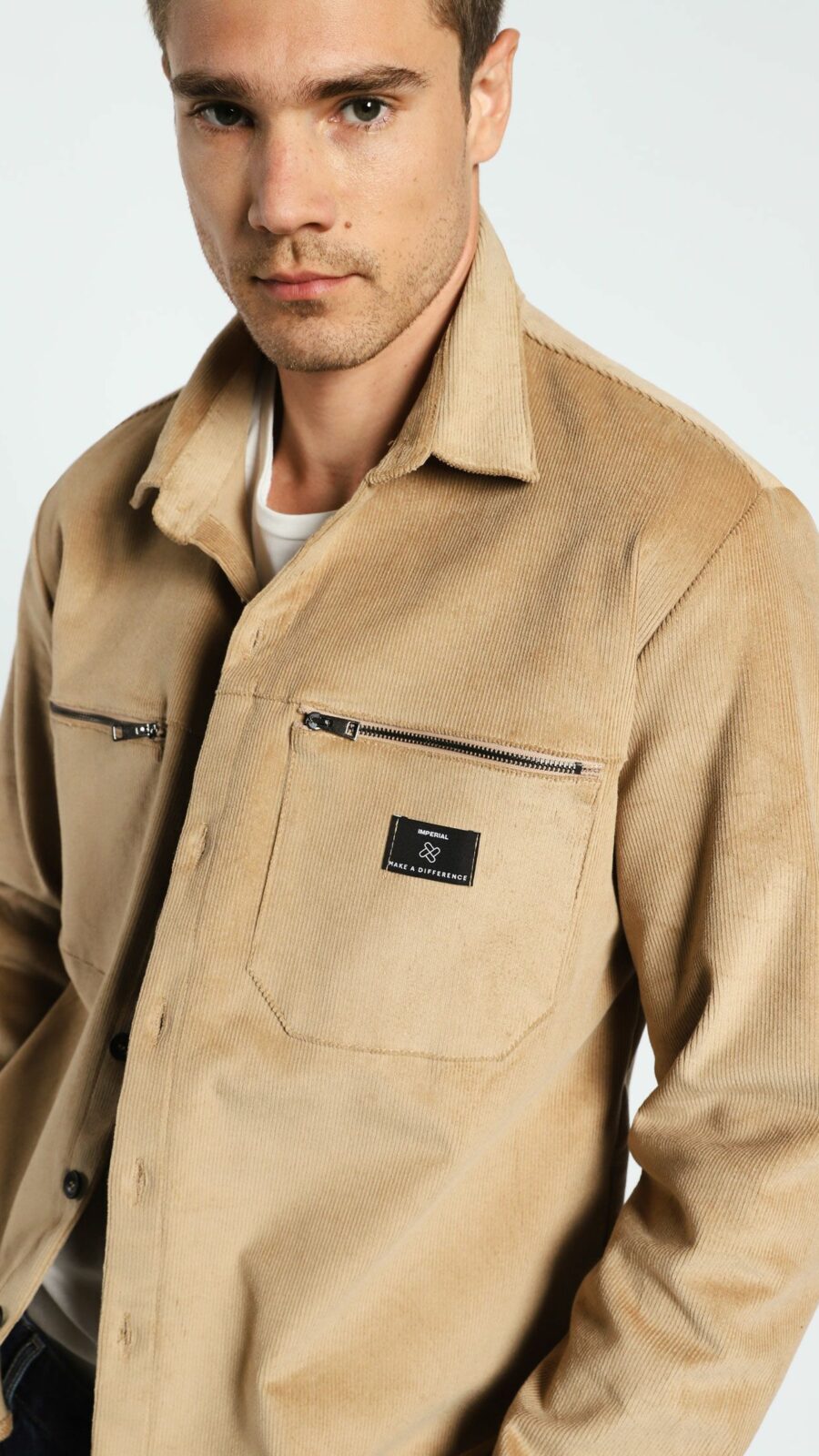 cammelo kamhlo antriko overshirt jacket coruroy made in italy imperial italy 2023