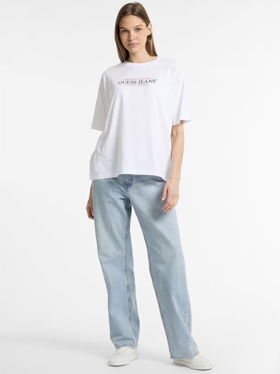  Guess jeans βαμβακερό μπλουζάκι 2025